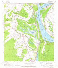 Innis Louisiana Historical topographic map, 1:24000 scale, 7.5 X 7.5 Minute, Year 1965