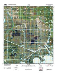 Intracoastal City Louisiana Historical topographic map, 1:24000 scale, 7.5 X 7.5 Minute, Year 2012
