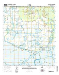 Intracoastal City Louisiana Current topographic map, 1:24000 scale, 7.5 X 7.5 Minute, Year 2015