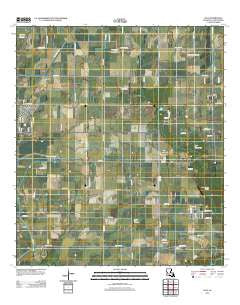 Iota Louisiana Historical topographic map, 1:24000 scale, 7.5 X 7.5 Minute, Year 2012