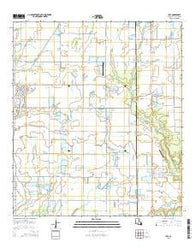 Iota Louisiana Current topographic map, 1:24000 scale, 7.5 X 7.5 Minute, Year 2015
