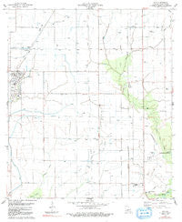 Iota Louisiana Historical topographic map, 1:24000 scale, 7.5 X 7.5 Minute, Year 1983