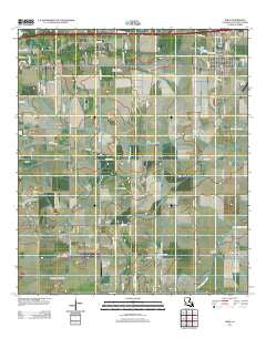 Iowa Louisiana Historical topographic map, 1:24000 scale, 7.5 X 7.5 Minute, Year 2012