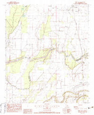 Irwin Lake Louisiana Historical topographic map, 1:24000 scale, 7.5 X 7.5 Minute, Year 1982