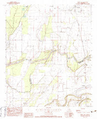 Irwin Lake Louisiana Historical topographic map, 1:24000 scale, 7.5 X 7.5 Minute, Year 1982