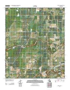 Irwin Lake Louisiana Historical topographic map, 1:24000 scale, 7.5 X 7.5 Minute, Year 2012