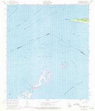 Isle Au Pitre Louisiana Historical topographic map, 1:24000 scale, 7.5 X 7.5 Minute, Year 1955