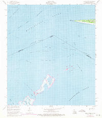 Isle Au Pitre Louisiana Historical topographic map, 1:24000 scale, 7.5 X 7.5 Minute, Year 1955