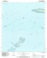 Isle Au Pitre Louisiana Historical topographic map, 1:24000 scale, 7.5 X 7.5 Minute, Year 1994