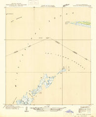 Isle Au Pitre Louisiana Historical topographic map, 1:31680 scale, 7.5 X 7.5 Minute, Year 1946