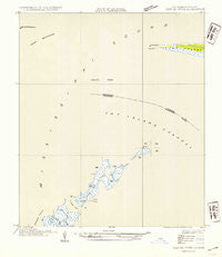 Isle Au Pitre Louisiana Historical topographic map, 1:31680 scale, 7.5 X 7.5 Minute, Year 1954