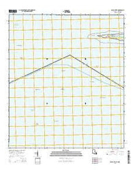Isle au Pitre Louisiana Current topographic map, 1:24000 scale, 7.5 X 7.5 Minute, Year 2015