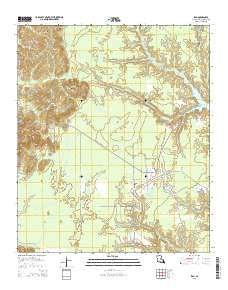 Ivan Louisiana Current topographic map, 1:24000 scale, 7.5 X 7.5 Minute, Year 2015