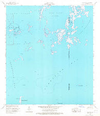 Jacko Bay Louisiana Historical topographic map, 1:24000 scale, 7.5 X 7.5 Minute, Year 1953