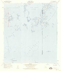 Jacko Bay Louisiana Historical topographic map, 1:24000 scale, 7.5 X 7.5 Minute, Year 1953