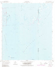 Jacko Bay Louisiana Historical topographic map, 1:24000 scale, 7.5 X 7.5 Minute, Year 1953