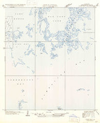 Jacko Bay Louisiana Historical topographic map, 1:31680 scale, 7.5 X 7.5 Minute, Year 1947