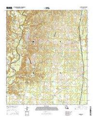 Jackson Louisiana Current topographic map, 1:24000 scale, 7.5 X 7.5 Minute, Year 2015