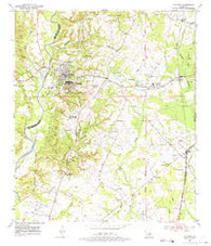 Jackson Louisiana Historical topographic map, 1:24000 scale, 7.5 X 7.5 Minute, Year 1954