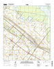 Jeanerette Louisiana Current topographic map, 1:24000 scale, 7.5 X 7.5 Minute, Year 2015