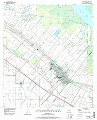 Jeanerette Louisiana Historical topographic map, 1:24000 scale, 7.5 X 7.5 Minute, Year 1994