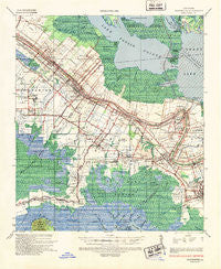 Jeanerette Louisiana Historical topographic map, 1:62500 scale, 15 X 15 Minute, Year 1937