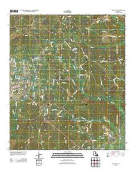 Jena East Louisiana Historical topographic map, 1:24000 scale, 7.5 X 7.5 Minute, Year 2012