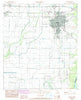 Jennings Louisiana Historical topographic map, 1:24000 scale, 7.5 X 7.5 Minute, Year 1985