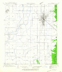 Jennings Louisiana Historical topographic map, 1:31680 scale, 7.5 X 7.5 Minute, Year 1964