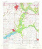 Jennings Louisiana Historical topographic map, 1:62500 scale, 15 X 15 Minute, Year 1955