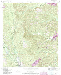 Jericho Louisiana Historical topographic map, 1:24000 scale, 7.5 X 7.5 Minute, Year 1954