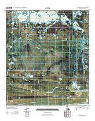 Johnson Bayou Louisiana Historical topographic map, 1:24000 scale, 7.5 X 7.5 Minute, Year 2012