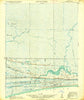 Johnsons Bayou Louisiana Historical topographic map, 1:31680 scale, 7.5 X 7.5 Minute, Year 1935