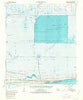 Johnsons Bayou Louisiana Historical topographic map, 1:62500 scale, 15 X 15 Minute, Year 1955