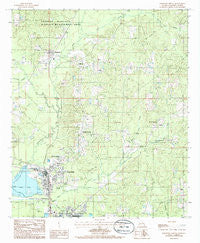 Jonesboro North Louisiana Historical topographic map, 1:24000 scale, 7.5 X 7.5 Minute, Year 1985