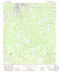 Jonesboro South Louisiana Historical topographic map, 1:24000 scale, 7.5 X 7.5 Minute, Year 1985