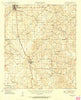 Jonesboro Louisiana Historical topographic map, 1:62500 scale, 15 X 15 Minute, Year 1950