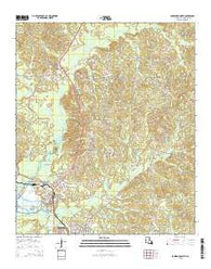 Jonesboro North Louisiana Current topographic map, 1:24000 scale, 7.5 X 7.5 Minute, Year 2015