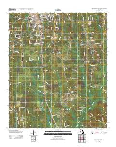 Jonesboro South Louisiana Historical topographic map, 1:24000 scale, 7.5 X 7.5 Minute, Year 2012
