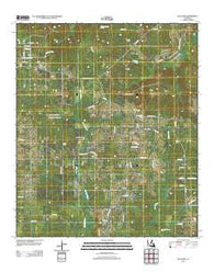 Keatchie Louisiana Historical topographic map, 1:24000 scale, 7.5 X 7.5 Minute, Year 2012