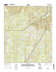 Keatchie Louisiana Current topographic map, 1:24000 scale, 7.5 X 7.5 Minute, Year 2015