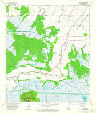 Kemper Louisiana Historical topographic map, 1:24000 scale, 7.5 X 7.5 Minute, Year 1963