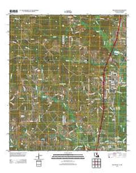 Kentwood Louisiana Historical topographic map, 1:24000 scale, 7.5 X 7.5 Minute, Year 2012