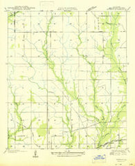 Kernan Louisiana Historical topographic map, 1:31680 scale, 7.5 X 7.5 Minute, Year 1947