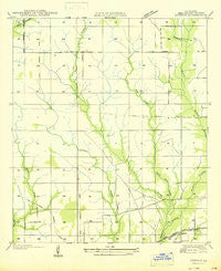 Kernan Louisiana Historical topographic map, 1:31680 scale, 7.5 X 7.5 Minute, Year 1947