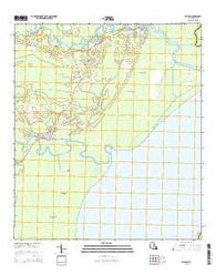 Killian Louisiana Current topographic map, 1:24000 scale, 7.5 X 7.5 Minute, Year 2015