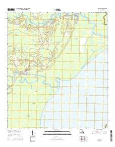 Killian Louisiana Current topographic map, 1:24000 scale, 7.5 X 7.5 Minute, Year 2015