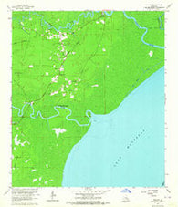 Killian Louisiana Historical topographic map, 1:24000 scale, 7.5 X 7.5 Minute, Year 1963