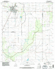 Kinder Louisiana Historical topographic map, 1:24000 scale, 7.5 X 7.5 Minute, Year 1994