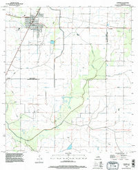 Kinder Louisiana Historical topographic map, 1:24000 scale, 7.5 X 7.5 Minute, Year 1994